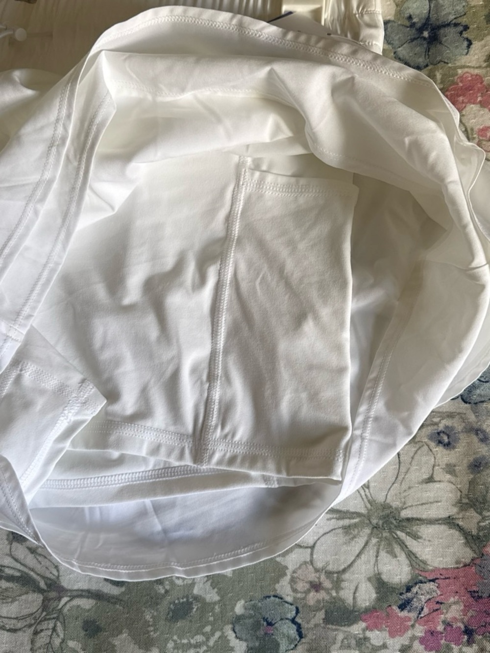 JoyLab White Athletic Skort Shorts - Picture 4 of 4
